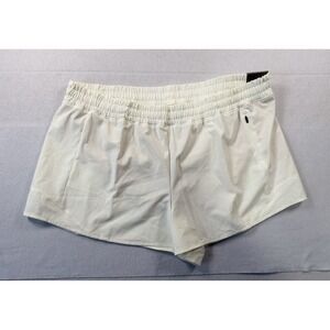Calia Mid-Rise Infinity Run Short Women's Large 3" White Relaxed Fit Run
